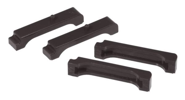 Prothane - Prothane 7-1712-BL Prothane 68-87 GM Big Block Radiator Isolators - Black