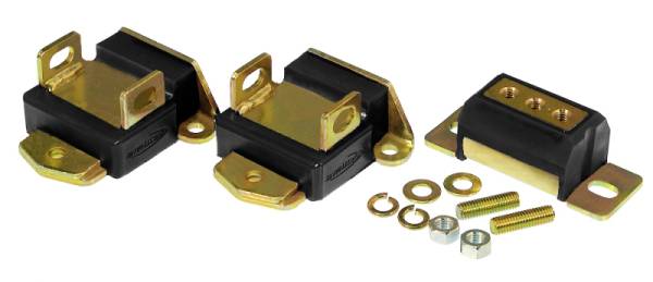 Prothane - Prothane 7-1901-BL Prothane GM Motor & Trans Mount Kit - Black