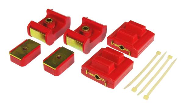 Prothane - Prothane 7-1904 Prothane GM Motor & Trans Mount Kit - Red