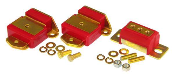 Prothane - Prothane 7-1907 Prothane GM Motor & Trans Mount Kit - Red