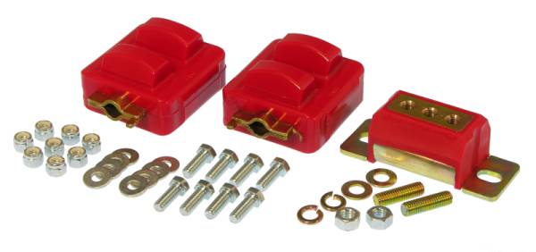 Prothane - Prothane 7-1908 Prothane GM Motor & Trans Mount Kit - Red