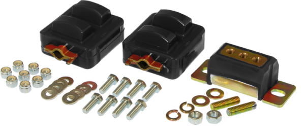Prothane - Prothane 7-1908-BL Prothane GM Motor & Trans Mount Kit - Black