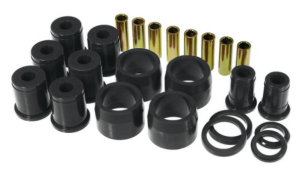 Prothane - Prothane 7-310-BL Prothane 65-70 GM Full Size Rear Upper/Lower Control Arm Bushings - Black