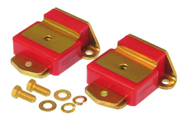Prothane - Prothane 7-509 Prothane 63-72 GM Truck Motor Mounts - Red