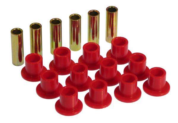 Prothane - Prothane 9-1002 Prothane 61-68 International Scout 80/800 Spring & Shackle Bushings - Red