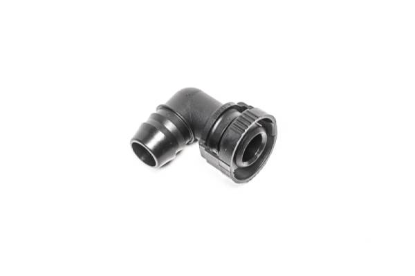 Radium Engineering - Radium Engineering 14-0768 Radium Engineering V2 Quick Connect 15mm Male to 5/8in Barb 90 Degree