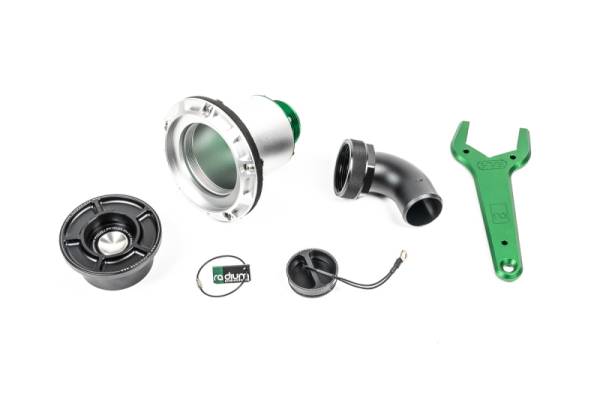 Radium Engineering - Radium Engineering 20-1103 Radium Engineering Remote Mount SVF Swing Valve Filler 1.5in Elbow