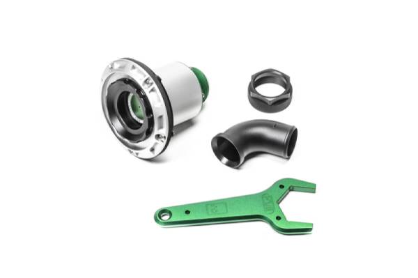 Radium Engineering - Radium Engineering 20-1104-V Radium Engineering Remote Mount Vented Female Dry Break 1.5in Elbow