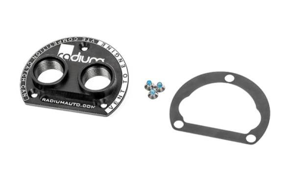 Radium Engineering - Radium Engineering 20-1773 Radium VTA to VTE Competition Catch Can Adapter - 10AN Orb Ports
