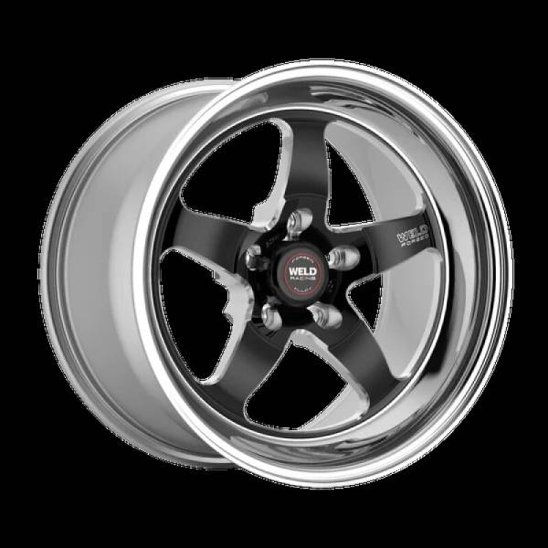 Weld - Weld 71HB8090J61A Weld Racing RT-S S71 Drag Wheel 18X9 / 5x112 / +28 Offset / 6.1 Backspace - Black - High Pad