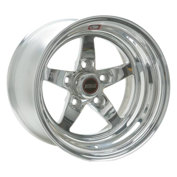 Weld - Weld 71MP-504A15A Weld S71 15x4 / 5x4.5 BP / 1.5in. BS Polished Wheel (Medium Pad) - Non-Beadlock