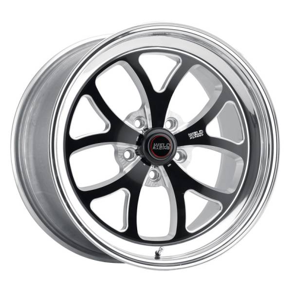 Weld - Weld 76HB7070N42A Weld S76 17x7 / 5x120 BP / 4.2in. BS Black Wheel (Medium Pad) - Non-Beadlock