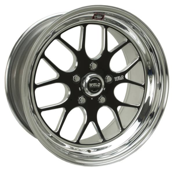 Weld - Weld 77LB8110A77A Weld S77 18x11 / 5x4.5 BP / 7.7in. BS Black Wheel (Low Pad) - Non-Beadlock