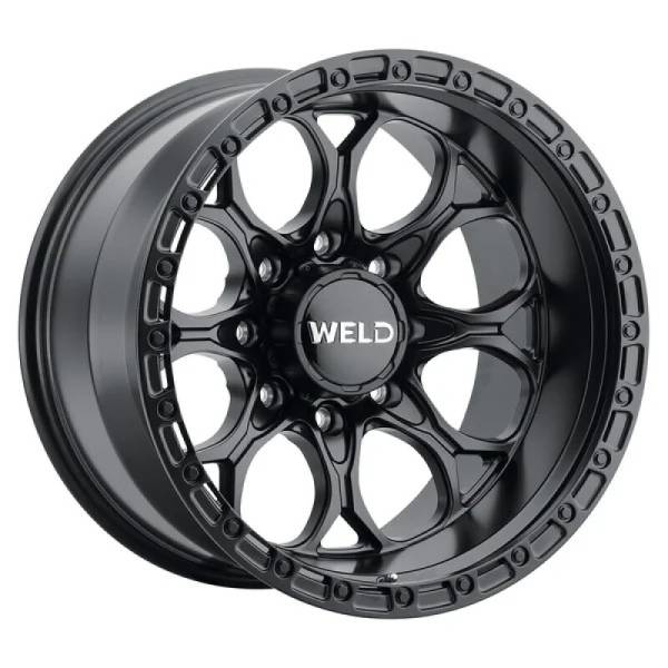 Weld - Weld W10809018501 Weld Off-Road 20x9 / BP 8x180 / ET 00 / BS 5.00 / Ledge 8 Wheels Satin Black / Black Ring 124.3