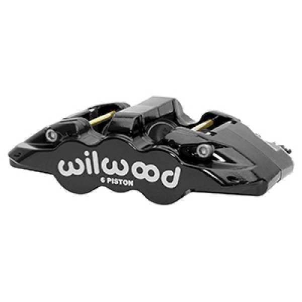 Wilwood - Wilwood 120-14442-BK Wilwood 1.62/1.12/1.12 AERO6-DS Caliper 1.25