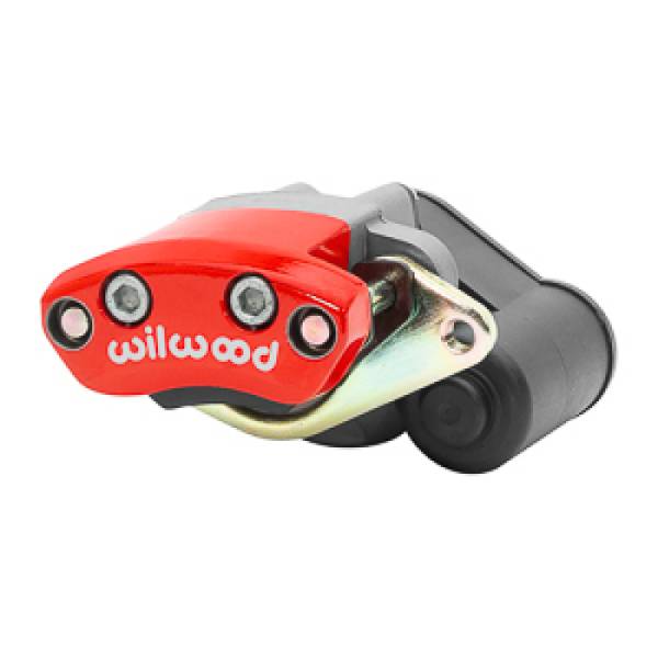 Wilwood - Wilwood 120-16298-RD Wilwood Red Electric Parking Brake Caliper - 4.75in Bracket - 0.15-0.39in - Left
