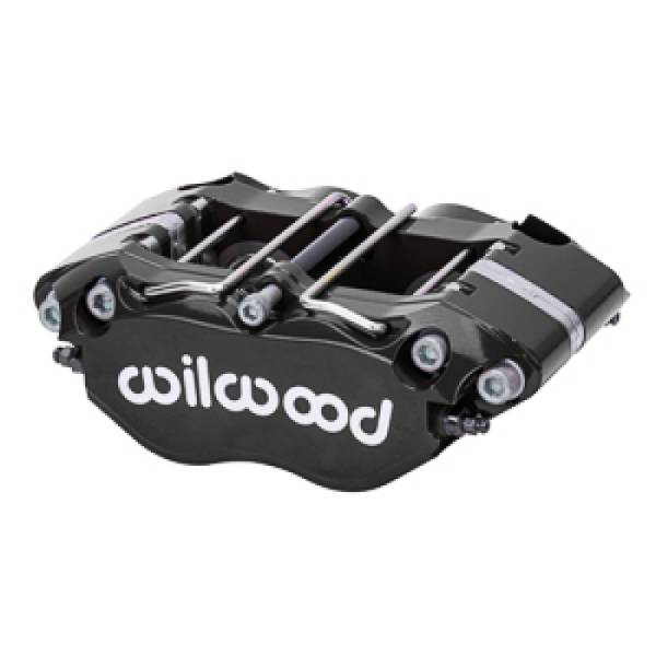 Wilwood - Wilwood 120-16687-BK Wilwood Narrow Dynapro 4.75in Mount 1.12/1.12in Pistons .950in Disc - Black Caliper