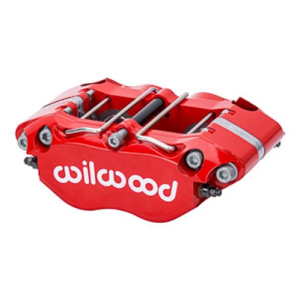 Wilwood - Wilwood 120-16687-RD Wilwood Narrow Dynapro 4.75in Mount 1.12/1.12in Pistons .950in Disc - Red Caliper