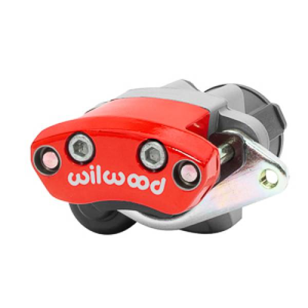 Wilwood - Wilwood 120-16980-RD Wilwood Red Electric Parking Brake Caliper - 4.75in Bracket - 0.44-0.61in - Right