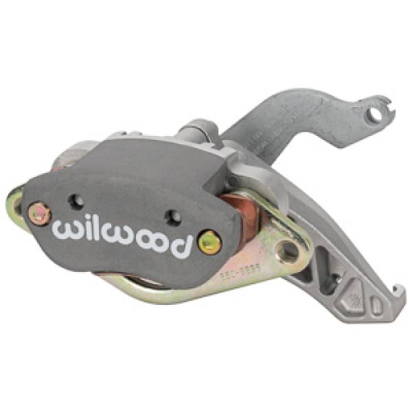 Wilwood - Wilwood 120-17264 Wilwood RH MC4 Mechanical Parking Brake Caliper - 4.75in Bracket - 0.25in Disc - Ty3 Hard Ano