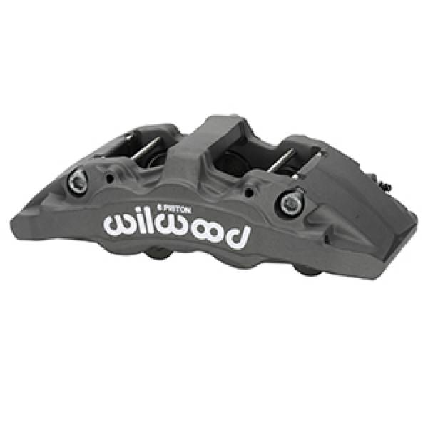 Wilwood - Wilwood 120-17459 Wilwood Caliper-Aero6-L/H - Anodized 1.75/1.62in Pistons 1.25in Disc