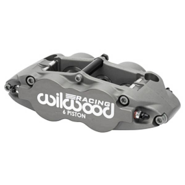 Wilwood - Wilwood 120-17507 Wilwood Caliper Forged Narrow Superlite 6R R/H 1.62in/1.12in/1.12in Pistons .38in Rotor - Anodized