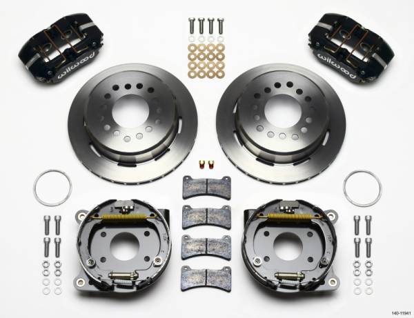 Wilwood - Wilwood 140-11941 Wilwood Dynapro Low-Profile 11.00in P-Brake Kit AMC 71-74 2.60in Offset