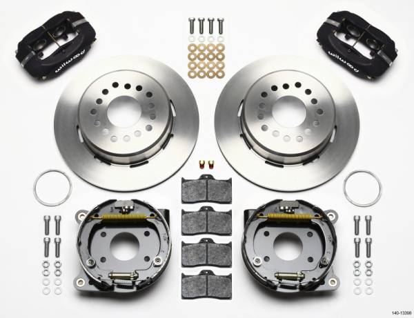 Wilwood - Wilwood 140-13398 Wilwood Forged Dynalite P/S Park Brake Kit AMC 71-74 2.60in Offset