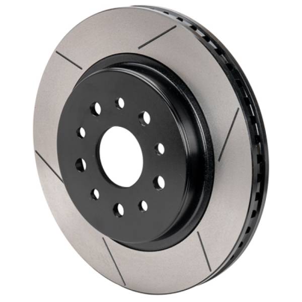 Wilwood - Wilwood 160-16964-GTB Wilwood 5 x 5.00 Slotted GT Vented Rotor & Hat