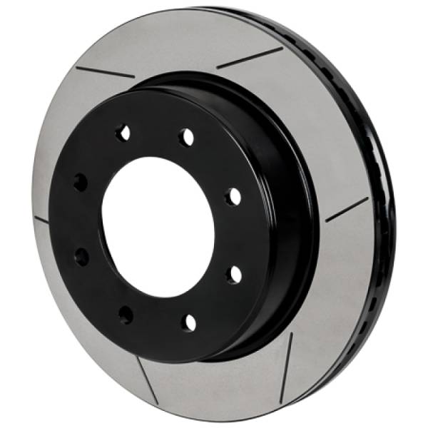 Wilwood - Wilwood 160-17601-GTB Wilwood GT Vented Rotor & Hat 15 x 1.50 8 x 6.5 - Black