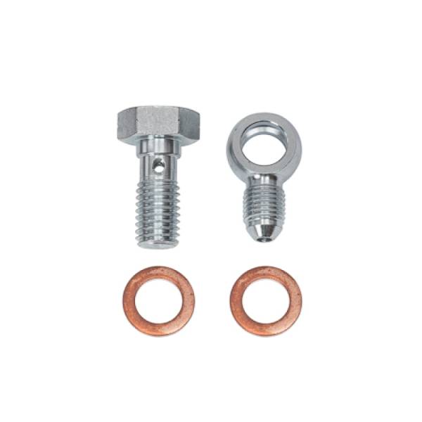Wilwood - Wilwood 220-17774 Wilwood Caliper Inlet Fitting 10mm-1.50 Banjo Bolt-3 for D154 Caliper