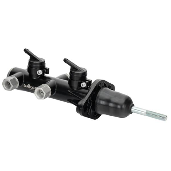 Wilwood - Wilwood 260-14389-BK Wilwood Remote Tandem M/C 1.12 Dia Diecast Dual