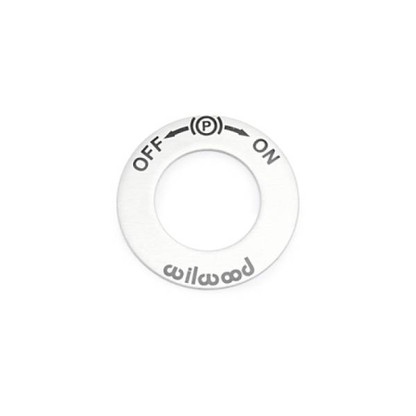 Wilwood - Wilwood 400-15730 Wilwood ON/OFF Switch EPB Sticker ALUM .87 IDx