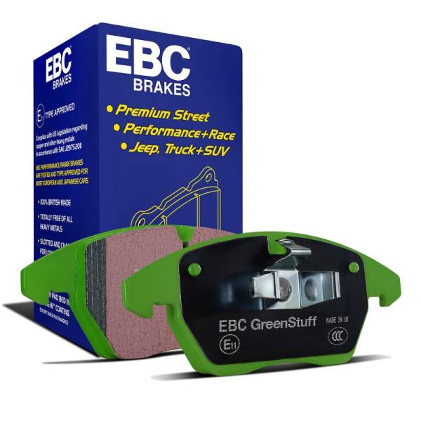 EBC - EBC 22-25 Audi A3 2.0L (t) Greenstuff Rear Brake Pads