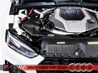 AWE Tuning - AWE Tuning Audi B9/B9.5 S4/S5/RS5 3.0T Carbon Fiber AirGate Intake w/ Lid - Image 11