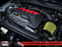 AWE Tuning - AWE Tuning Audi RS3 / TT RS S-FLO Shortie Carbon Fiber Intake - Image 2
