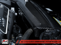 AWE Tuning - AWE Tuning Audi RS3 / TT RS 4.5in S-FLO Carbon Inlet Tube - Image 2