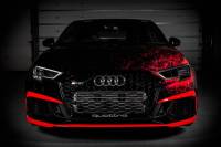 Air & Fuel - Scoops & Snorkels - Eventuri - Eventuri Audi RS3 Carbon Headlamp Race Ducts for Stage 3 Intake