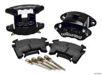 Wilwood D154 Rear Caliper Kit - Black 1.12 / 1.12in Piston 0.81in Rotor