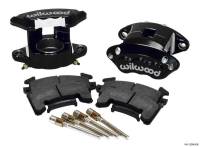 Wilwood D154 Front Caliper Kit - Black 2.50in Piston 0.81in Rotor