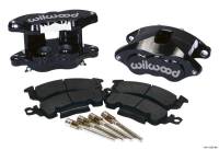 Wilwood D52 Rear Caliper Kit - Black Pwdr 1.25 / 1.25in Piston 1.04in Rotor