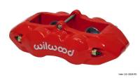 Wilwood Caliper-D8-4 Rear Red 1.38in Pistons 1.25in Disc