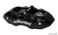 Brakes - Calipers - Wilwood - Wilwood Caliper-D8-4 Front Black 1.88in Pistons 1.25 Disc