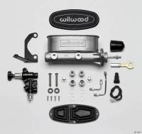 Wilwood - Wilwood HV Tandem M/C Kit w L/H Bracket & Prop Valve - 7/8in Bore-W/Pushrod - Early Mustang - Image 2