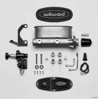 Wilwood - Wilwood HV Tandem M/C Kit w L/H Bracket & Prop Valve - 1 1/8in Bore - Image 2