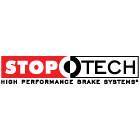 StopTech - StopTech Sport Cross Drilled Brake Rotor; Rear Left