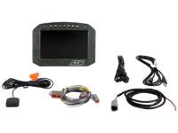 Gauges - Gauges - AEM - AEM CD-5LG Carbon Logging Flush Digital Dash Display w/ Internal 20Hz GPS & Antenna
