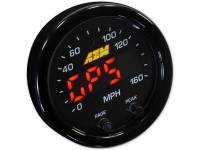 AEM - AEM X-Series 0-160 MPH Black Bezel w/ Black Face GPS Speedometer Gauge - Image 5