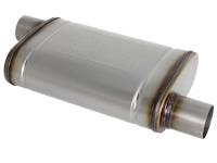 Exhaust - Mufflers - aFe - aFe MACH Force-Xp 409 SS Muffler 2.5in Offset Inlet/2.5in Offset Outlet 14in L x 9in W x 4in H Body