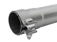 aFe - aFe MACH Force-Xp 409 SS Muffler Pipe 2.5in. Inlet/Outlet / 14in. Body / 20in. Length - Image 3